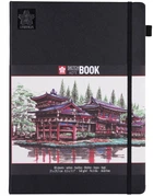 Альбом для графики Sakura Sketch А4 80 листов 140 г/м2 твердый переплет Бумага Кремово-Белая (94140005)