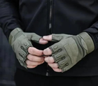 Тактические перчатки STRONGCLAW Хаки (sc1001 olive) M - изображение 4