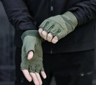 Тактичні рукавички STRONGCLAW Хакі (sc1001 olive) L - зображення 2