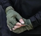 Тактичні рукавички STRONGCLAW Хакі (sc1001 olive) L - зображення 3