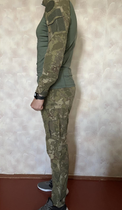 Тактичний костюм COMBAT, штани + сорочка, колір хакі, найкраща якість, Туреччина - зображення 2
