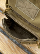 Сумка-рюкзак тактическая однолямочная через плечо Tactic Backpack Бежевый (TB-11024) - изображение 3