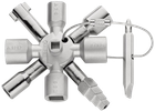 Многофункциональный ключ для электрошкафов Knipex TwinKey (4003773074670)