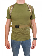 Рюкзак тактический 80л пиксель , рюкзак военный камуфляжный , тактический рюкзак походный - изображение 6