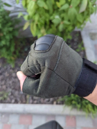 Військові тактичні рукавички Kremina без пальців ХL - зображення 3