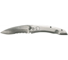 Нож универсальный TOPEX 98Z110, лезвие 80 мм, пружинный, нерж.сталь/металл - изображение 1