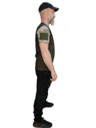 Військова тактична футболка ЗСУ розмір XXL (54-56) 120160 хакі - зображення 5