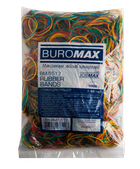 Резинки для денег Buromax Jobmax ассорти 1000г (BM.5517)