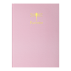 Книга канцелярская Buromax Favourite Pastel А4 96 листов в клетку офсет твердая обложка розовый (BM.2400-410)