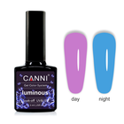 Гель-лак CANNI Luminous 807 сиреневый - яркий голубой, 7,3 ml