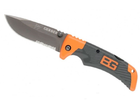 Нож складной туристический Gerber Bear Grylls Scout D386 18,5 см с серрейтором - изображение 4