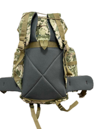 Рюкзак раскладной пиксель камуфляж 70-80 л тактический, армейский, военный, туристический, походный - изображение 6