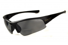 Бифокальные поляризационные защитные очки 3в1 BluWater Winkelman-1 (+2.0) Polarize (gray) серые - изображение 1