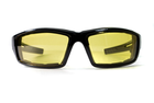 Окуляри захисні фотохромні Global Vision Sly Photochromic (yellow) жовті фотохромні - зображення 3