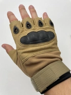 Тактичні рукавиці Пісок COMBAT (M) - изображение 3