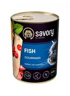 Вологий корм Savory з рибою 400 г