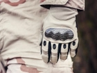Тактичні рукавиці 8Fields Military Combat Gloves Mod. IV Tan Size M - зображення 4