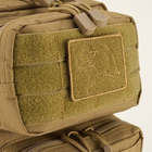 Военный тактический рюкзак Brandit Molle Kids CAMEL койот Germany 25л - изображение 3