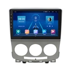 Штатная магнитола 9" Lesko для Mazda 5 I (CR) Рестайлинг 2007-2010 Top 6/128 4G WiFi GPS Мазда
