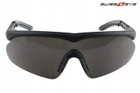 Тактические военные солнцезащитные очки Swiss Eye Raptor Black + нейлоновый чехол - изображение 1