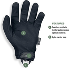 Военные тактические перчатки сенсорные (L – размер, Черный – цвет) - изображение 8