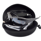 Захисні військові тактичні окуляри з поляризацією Black + 4 комплекти лінз - зображення 2