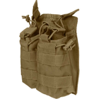 Тактическая Сумка/Подсумок для 2-х Магазинов Mil-Tec Open Top Magazine Pouch 180 х 70 х 185 мм Coyote (13497019) - зображення 3