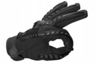 Тактические перчатки TEXAR DRAGO ORIGINAL черный XL - изображение 7
