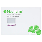 Мепіформ Mepiform 5х7, 5см силіконовий пластир для лікування рубців 5шт. - зображення 1