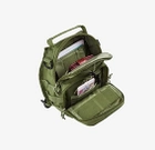 Тактическая сумка-рюкзак monostrap Cin fabric oliv - изображение 3