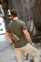 Плечевая тактическая сумка jotter mini pack Protector Plus coyot - изображение 6