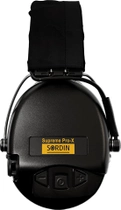 Навушники тактичні активні Sordin Supreme Pro-X LED HB GEL BLK (75302-X-13-S) - зображення 3