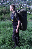 Баул, сумка зразка НАТО, 120 літрів олива - зображення 4