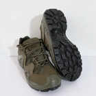 Тактические кроссовки олива Vogel, летние военные кроссовки облегченные, кроссовки для ЗСУ армейские (40-45 р. Нубук) Размер 44 - изображение 6