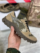 Тактичні військові кросівки піксель/хакі 45 розмір - зображення 6