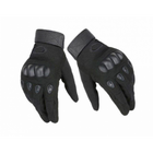 Мужские перчатки тактические Oakley военные, черные (6986, EL- M) - изображение 1