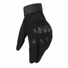 Мужские перчатки тактические Oakley военные, черные (6986, EL- M) - изображение 3
