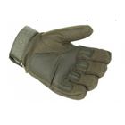 Чоловічі рукавиці тактичні Oakley військові, олива (6986, EL - M) - зображення 5