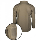 Тактическая футболка летняя поло с длинным рукавом, футболка ЗСУ Олива MIL-TEC М - изображение 2