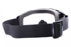Защитные очки маска Global Vision Windshield Clear AF прозрачные (можно докупить другие цвета линз) с диоптрической вставкой - изображение 3