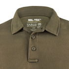 Тактическая футболка летняя поло, футболка ЗСУ Олива MIL-TEC XL - изображение 3
