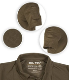 Тактическая футболка летняя поло, футболка ЗСУ Олива MIL-TEC XXL - изображение 2