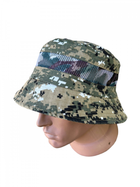 Панама пиксель военная для зсу , тактическая панама камуфляжная, летняя панамка для военных - изображение 4