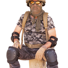 Тактические Наколенники Неломающиеся Защитные Тактические Для Военных Армейские Усиленные - изображение 4