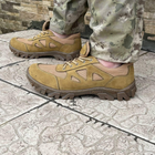 Кросівки чоловічі тактичні літні сітка ЗСУ (ЗСУ) 7105 44 р 28,5 см коричневі - зображення 8