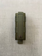 Тактический подсумок для фонарика, ножа, магазина пистолета зеленій - изображение 4