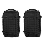 Рюкзак тактический Magnum Taiga 45L Черный 2 шт. (mg1002) - изображение 1