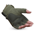 Тактичні рукавиці Олива, розмір M - зображення 3