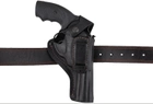 Кобура Beneks для Револьвера 4 формованная с клипсой Кожа Черная - изображение 3