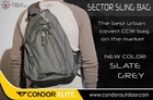 Тактическая сумка Condor Elite Sector Sling Pack 111100 Чорний - зображення 10